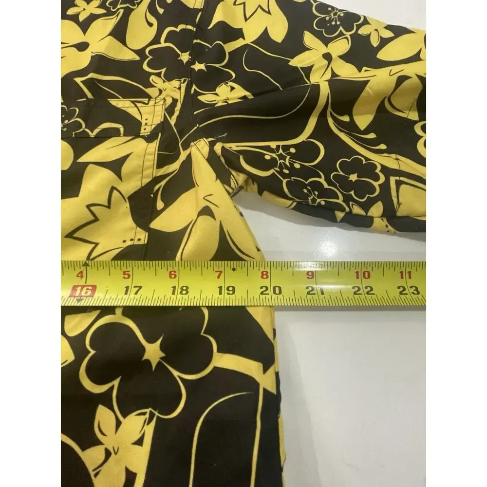 Fear and Loathing in Las Vegas Shirt Small Yellow Raoul Duke Hawaiian Costume S⁠